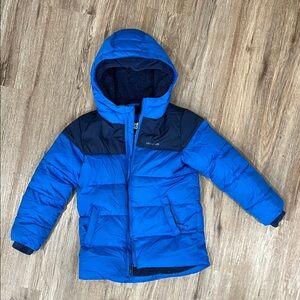 Lands’ End blue boy jacket medium